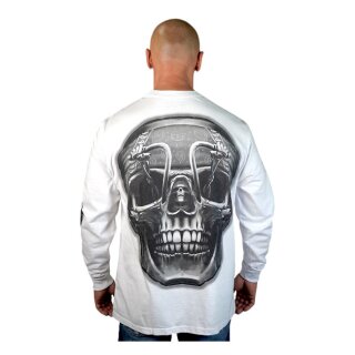 Lethal Threat Ride till you die longsleeve white
