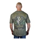 Lethal Threat Wheels of Victory T-shirt green