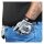 Lethal Threat Tattoo gloves black white