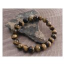 Amigaz Tiger Eye Stone stretch bracelet brown