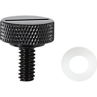 Sitz Halter Schrauben Kit schwarz für Harley Dyna Softail Sportster 1/4-20