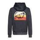 King Kerosin Frame adventure gear hoodie grey melange