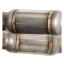 S&S, Race 2:1 Low exhaust system. Stainless