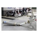S&S, Race 2:1 Low exhaust system. Stainless
