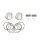 S&S, High-Compression 11:1 piston kit
