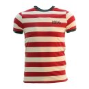 13 1/2 TSR Ringer T-shirt Red/White