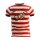13 1/2 TSR Ringer T-shirt Red/White L