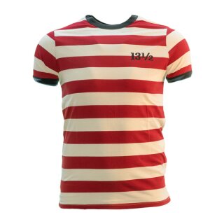 13 1/2 TSR Ringer T-shirt Red/White XL