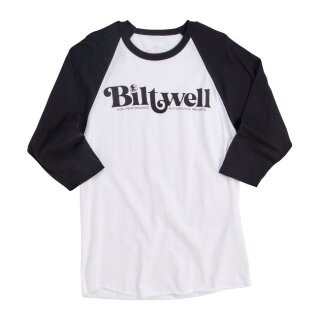 Biltwell High-Perf raglan shirt black/white