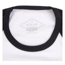 Biltwell High-Perf raglan shirt black/white
