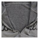Biltwell Script zip-up hoodie dark heather