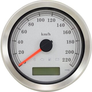 Programmierbarer elektronischer 4" Tachometer für Harley 04-13