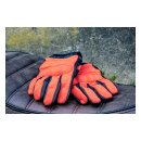 Roeg FNGR Motorrad Handschuhe Nylon Textil Stretch orange