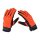 Roeg FNGR Motorrad Handschuhe Nylon Textil Stretch orange