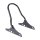 Sissybar Kit schwarz für Harley XL Sportster 07-21