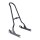 Sissy bar kit 21" 1-piece upright, black