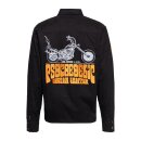 King Kerosin Psychedellic Chopper adventure gear shirt black