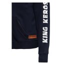 King Kerosin Ride Grass adventure gear hoodie dark blue