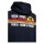 King Kerosin Ride Grass adventure gear hoodie dark blue