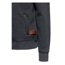 King Kerosin Blanko adventure gear hoodie grey melange