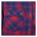 Segura Sierra overshirt navy/red