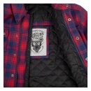 Segura Sierra overshirt navy/red