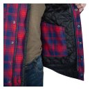 Segura Sierra overshirt navy/red