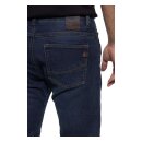 King Kerosin Kustombuilt Motor Gear jeans dark blue wash