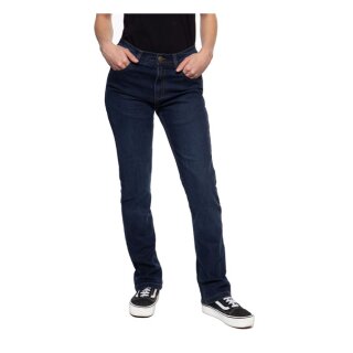 Queen Kerosin Kustombuilt Motor Gear jeans dark blue wash