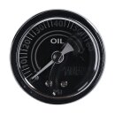 Arlen Ness, 1-1/2" oil pressure gauge. Grey