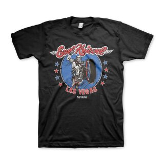 Evel Knievel In Las Vegas T-shirt schwarz S