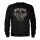 Evel Knievel Motorcycles sweatshirt black