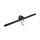 Westland Customs, front turn signal bracket 28cm. Black