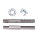 Westland Customs, US to Metric riser stud kit. 1/2-13 to M13