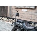 Burly, tall sissy bar with pad. Black