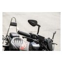 Burly, Slash cut grip set. Black