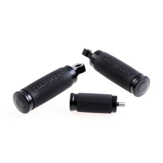 Cult-Werk, Racing rider foot & shift peg set. Gloss black