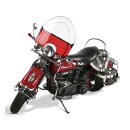 NC, Vintage reproduction beaded windshield. Red lower
