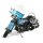 NC, Vintage reproduction beaded windshield. Blue lower