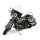 NC, Vintage reproduction beaded windshield. Black lower
