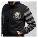 Holy Freedom Skull hooded windstop sweat black