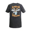 John Doe Eagle T-shirt fade out black