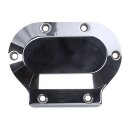 JIMS, BILLET TRANSM. END COVER. CHROME