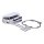JIMS, BILLET TRANSM. END COVER. CHROME