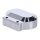 JIMS, BILLET TRANSM. END COVER. CHROME