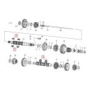 JIMS BEARING,MAINSHAFT & COUNTERSHAFT