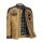 Holy Freedom Quattro Wax EVO jacket havana brown