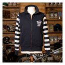 Holy Freedom Papillon windstop sweat black/white