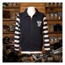 Holy Freedom Papillon windstop sweat black/white