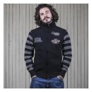 Holy Freedom Leather windstop sweat black/grey